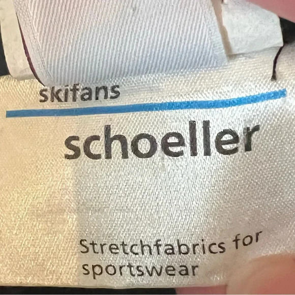 Schoeller Skifans Women’s Ski Pants Women's Size 10 Black Stirrups Snowboarding - Picture 8 of 9